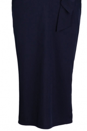 Elegant Lantern Sleeve Belted Slim Fit Slim Midi Dress