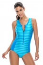 blue-striped-sleeveless-rashguard-one-piece-swimsuit