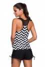 black-white-zigzag-print-mesh-splice-2pcs-tankini-swimsuit