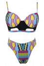 stylish-african-print-cut-out-high-waist-swimsuit