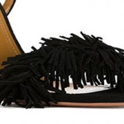 Women's Fashion Open Toe Ankle Lace up High Heels Sandals with Tassel