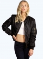 women-s-full-zip-solid-bomber-jacket