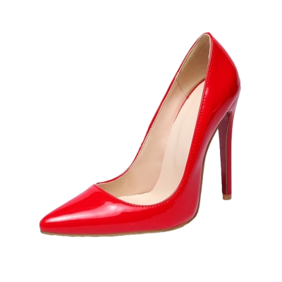 Women's Fashion High Heels Solid Pointed Toe Pumps STYLESIMO.com