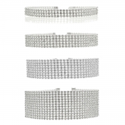 Women's Rhinestone Party Choker Necklace