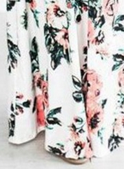 Floral Long Sleeve Maxi Dress