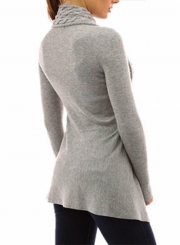 Fashion Long Sleeve Irregular Slim Fit Cardigan