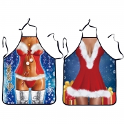 Fashion Sexy Halter Neck Christmas Backless Apron