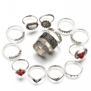 Fashion Fourteen Pieces of Combination Set Rings