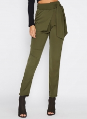 Casual High Waist Pencil Pants