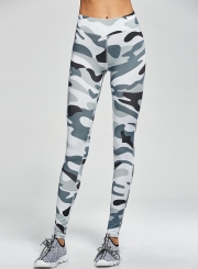 Fashion Camouflage Skinny Yoga Leggings