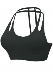 Women's Fashion Wireless Back T Strap Yoga Bra Sports Bra