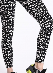 High Waist Polka Dot Yoga Leggings