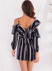 One Piece Sleeveless Spaghetti Strap Jumpsuits