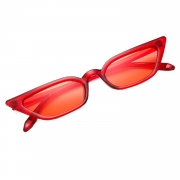 Fashion Transparent Small Frame Cat Eye Outdoor Sunglasses