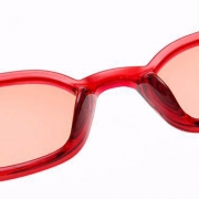 Fashion Transparent Small Frame Cat Eye Outdoor Sunglasses