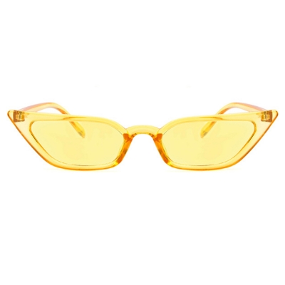 Fashion Transparent Small Frame Cat Eye Outdoor Sunglasses STYLESIMO.com