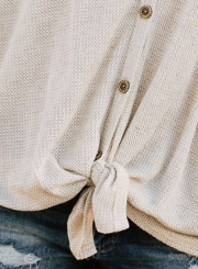 Short Sleeve Button Down Shirt for Women