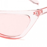 Fashion Transparent Small Frame Cat Eye Outdoor Sunglasses