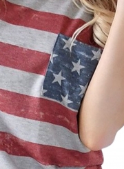 The United States Flag Print T-shirt
