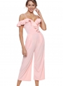 light-pink-ruffle-neckline-women-jumpsuit-with-pockets