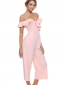 light-pink-ruffle-neckline-women-jumpsuit-with-pockets