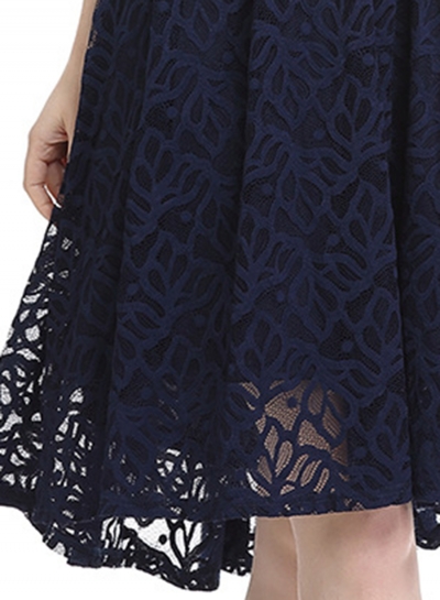 navy lace