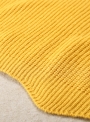 yellow-women-s-flare-sleeve-round-neck-loose-short-pullover-sweater