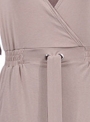 summer-v-neck-short-sleeve-waist-tie-slim-dress-with-pockets