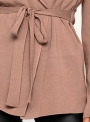 turn-down-collar-long-sleeve-solid-color-cardigan-waist-tie-coat