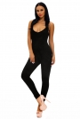 black-spaghetti-straps-simple-stretch-jumpsuit